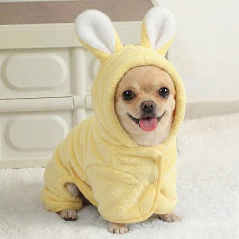 Transform Bath Time into Fun Time with the Super Absorbent Pet Bathrobe